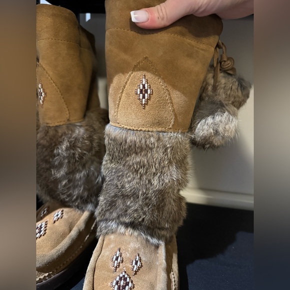 Moccasins light beige - Picture 2 of 3